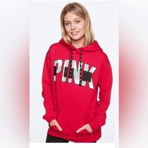 PINK Sherpa Hoodie